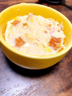 レンジでちくわとカニかまの簡単茶碗蒸し-レシピのメイン写真