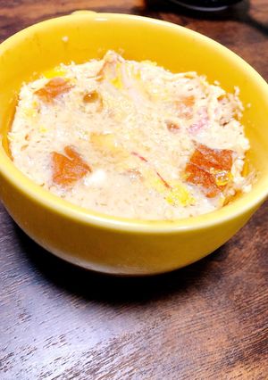 レンジでちくわとカニかまの簡単茶碗蒸し-レシピのメイン写真