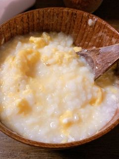 レンジで簡単卵粥-レシピのメイン写真