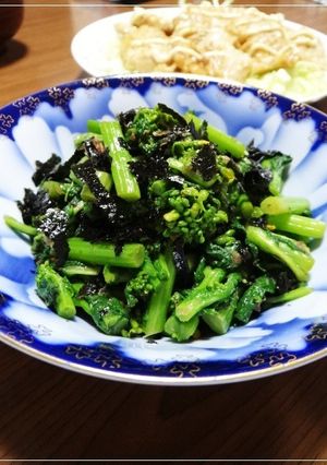胡麻香る✿菜の花の海苔おかか和え-レシピのメイン写真