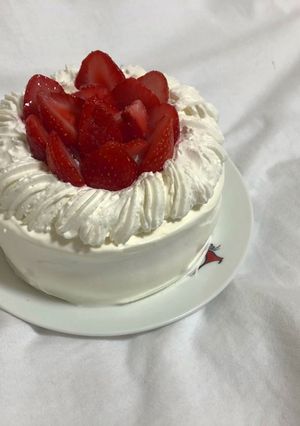 ショートケーキ (スポンジケーキ)-レシピのメイン写真
