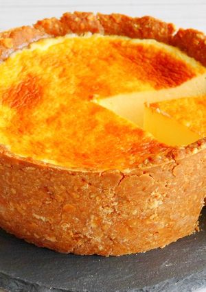 これはウマい!！「焼きプリンタルト」-レシピのメイン写真