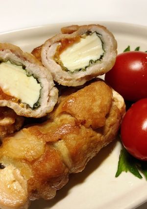 さっぱりヘルシー　豚肉豆腐ロール-レシピのメイン写真