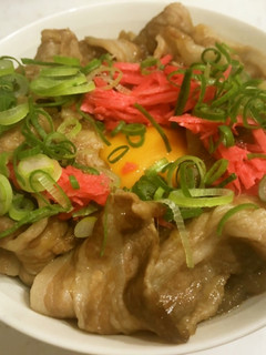 10分で作る簡単豚丼-レシピのメイン写真