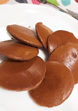 小さなココアパンケーキ-レシピのメイン写真