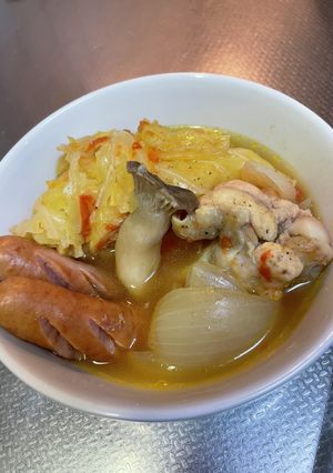 トマト出汁のおかずスープ-レシピのメイン写真