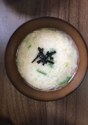 お腹に優しくとろろ芋のとろとろスープ-レシピのメイン写真