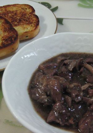 新米主婦の鶏肉赤ワイン煮　主人イチオシ♪-レシピのメイン写真