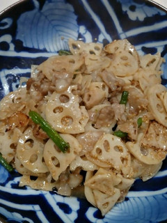 メインにも☆れんこんと豚肉のキンピラ☆-レシピのメイン写真