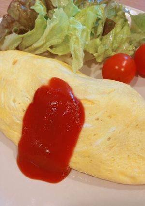 基本のオムライス-レシピのメイン写真