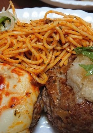 ハンバーグ-レシピのメイン写真
