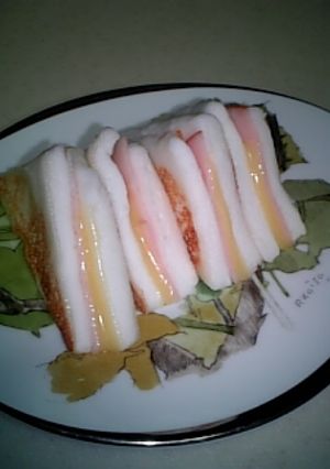 はんぺんのハムチーズサンド-レシピのメイン写真