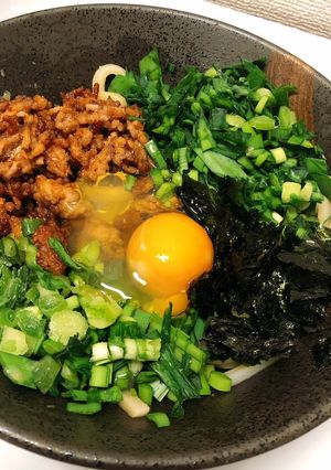 簡単まぜうどん(台湾風)-レシピのメイン写真