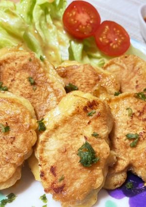 鶏むね肉(ささ身)のチキンピカタ★-レシピのメイン写真