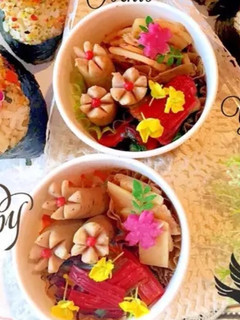 お惣菜の春デコレーション-レシピのメイン写真