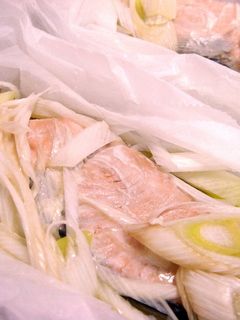 レンジで簡単♪鮭のレモンバター醤油蒸し-レシピのメイン写真