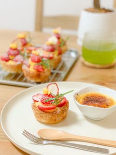 カスタードエッグタルト-レシピのメイン写真