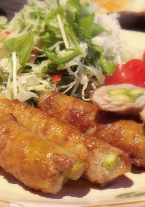 アスパラ豚バラ巻き☆バター醤油で♪-レシピのメイン写真
