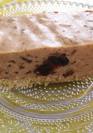 プルーンでレアチーズケーキ-レシピのメイン写真