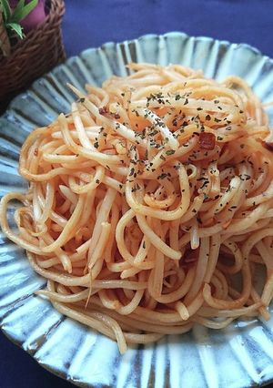便利な市販の生即席ナポリタンもやし炒め-レシピのメイン写真