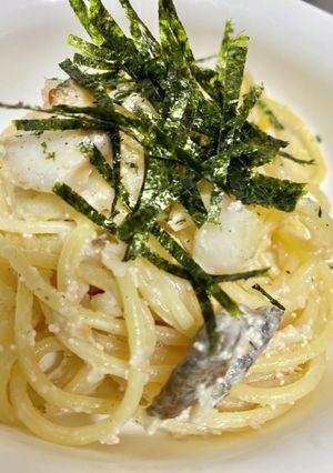 タラとタラコで親子パスタ-レシピのメイン写真