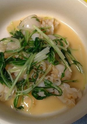 ホタテと水菜のバターポン酢☆-レシピのメイン写真