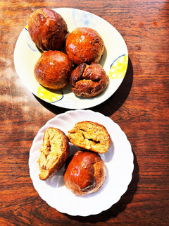 全粒粉チーズ丸パン-レシピのメイン写真