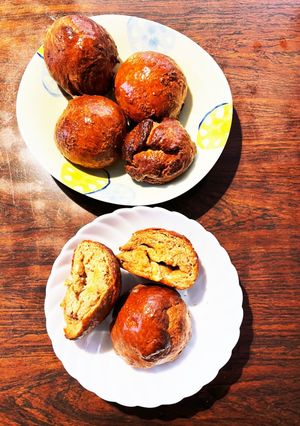 全粒粉チーズ丸パン-レシピのメイン写真