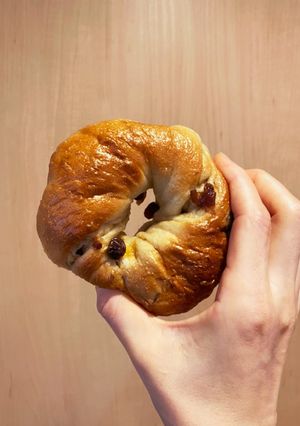 冷凍ベーグルを美味しく☆蒸しベーグル♡-レシピのメイン写真