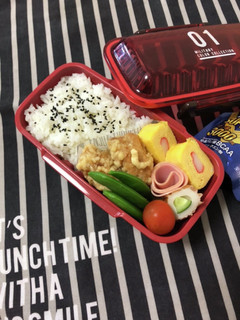 男子中学生弁当1/30唐揚げ弁当-レシピのメイン写真