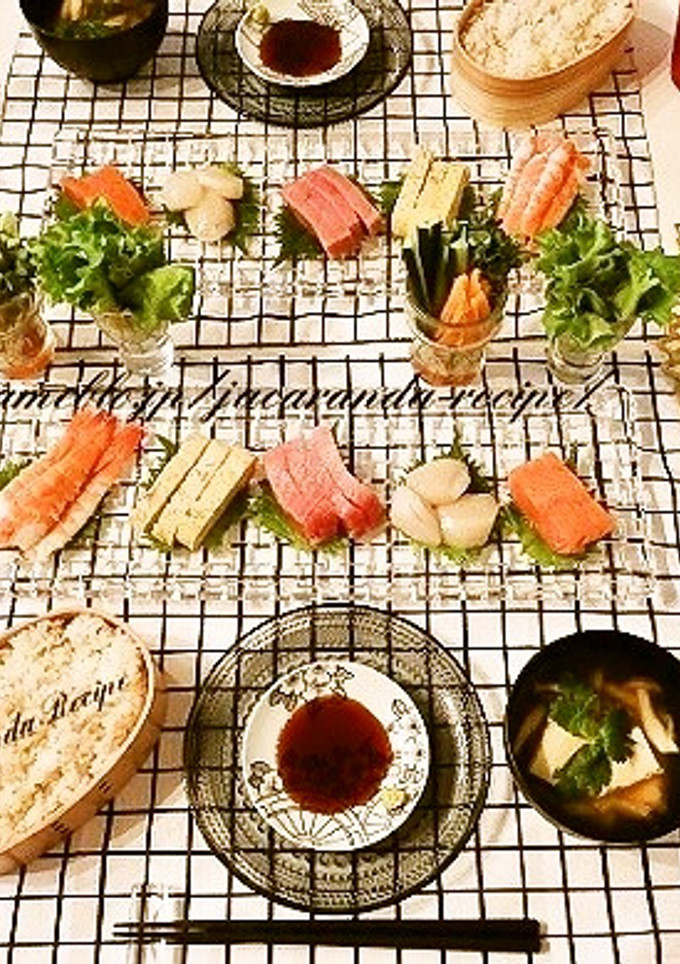 ゴマ香る☆海鮮手巻き寿司-レシピのメイン写真