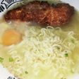 鶏むね肉のチキンカツ塩ラーメン