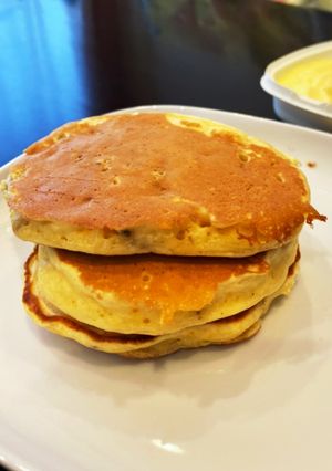 バナナパンケーキ-レシピのメイン写真