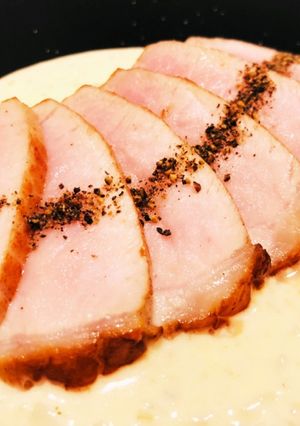 豚ロースのロースト☆~生クリーム仕立て~-レシピのメイン写真