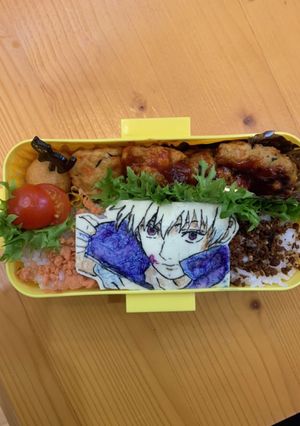 呪術廻戦　キャラ弁　オブアート　狗巻棘-レシピのメイン写真
