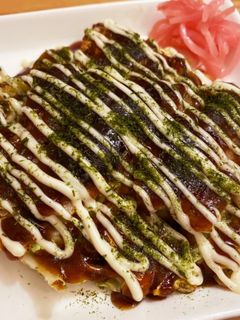 小麦粉とほんだしで!おうちでお好み焼き-レシピのメイン写真