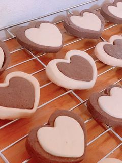 簡単♡かわいい♡ハートの型抜きクッキー♡-レシピのメイン写真