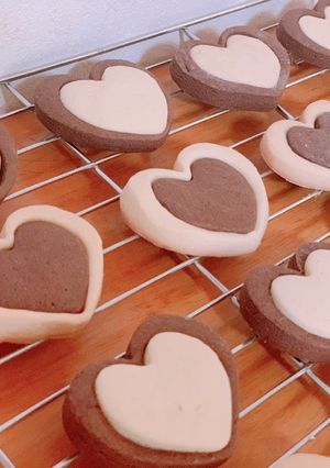 簡単♡かわいい♡ハートの型抜きクッキー♡-レシピのメイン写真