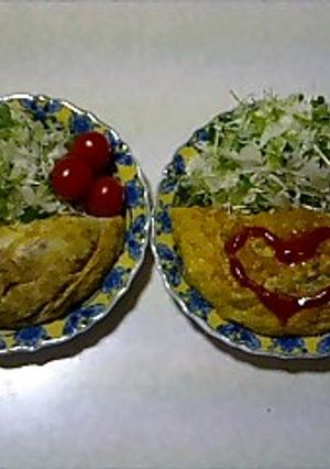 家庭オムレツ-レシピのメイン写真