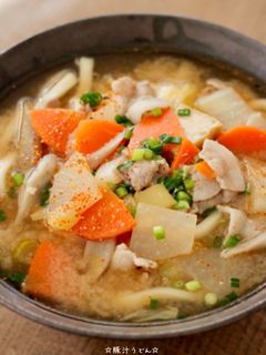 ☆豚汁うどん☆-レシピのメイン写真