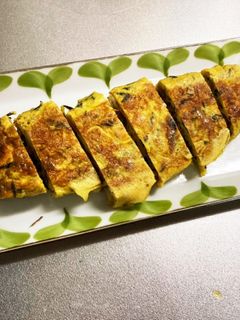 作り置きのひじきの煮物で卵焼き-レシピのメイン写真