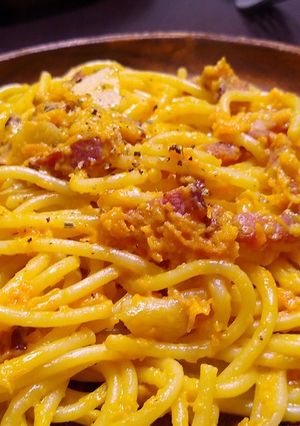 にんじんたっぷり♪なめらかクリームパスタ-レシピのメイン写真