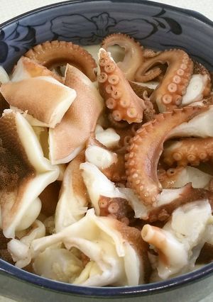 スナダコの刺身(タコぶつ)-レシピのメイン写真