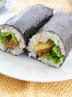 【ヴィーガン】大豆ミートのカルビ恵方巻き-レシピのメイン写真