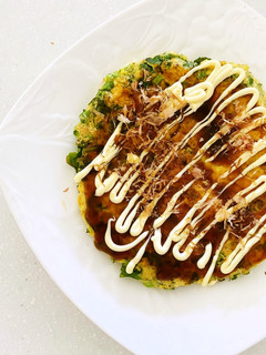 【節約レシピ】大根の葉で簡単お好み焼き-レシピのメイン写真