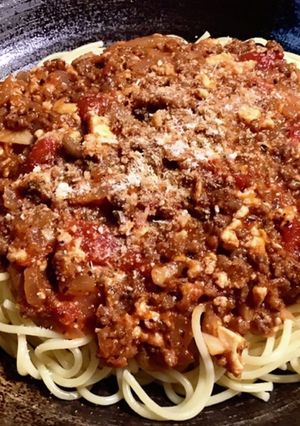 ダイエット♡節約♡豆腐ミートソースパスタ-レシピのメイン写真