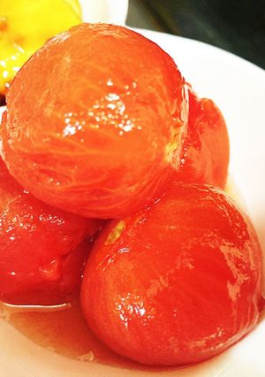 ひんやり甘いトマトの浅漬-レシピのメイン写真
