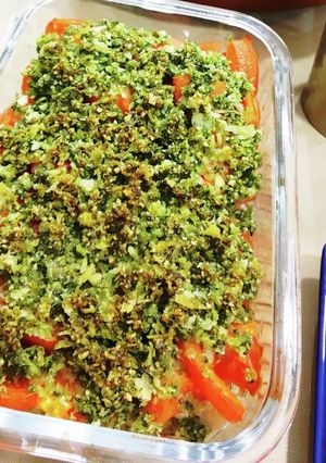 具沢山の香草パン粉焼-レシピのメイン写真