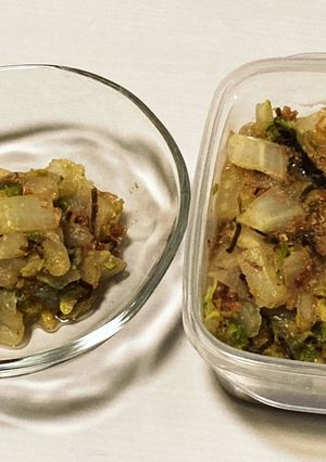 白菜の塩昆布炒め-レシピのメイン写真