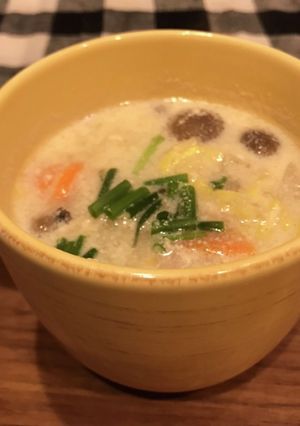 ほんわかあったか　白菜とツナの豆乳スープ-レシピのメイン写真